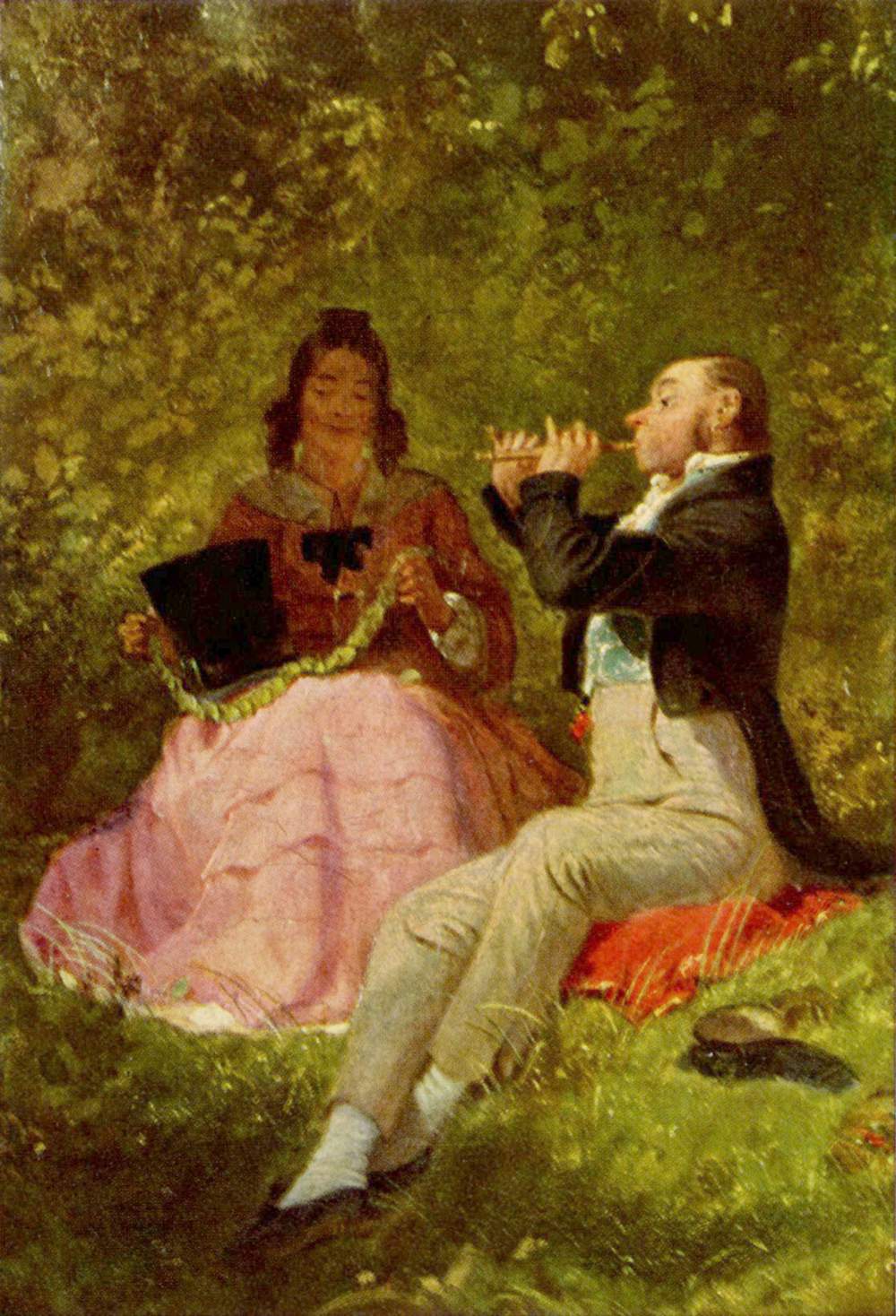 The Solo by Carl Spitzweg, 1855
